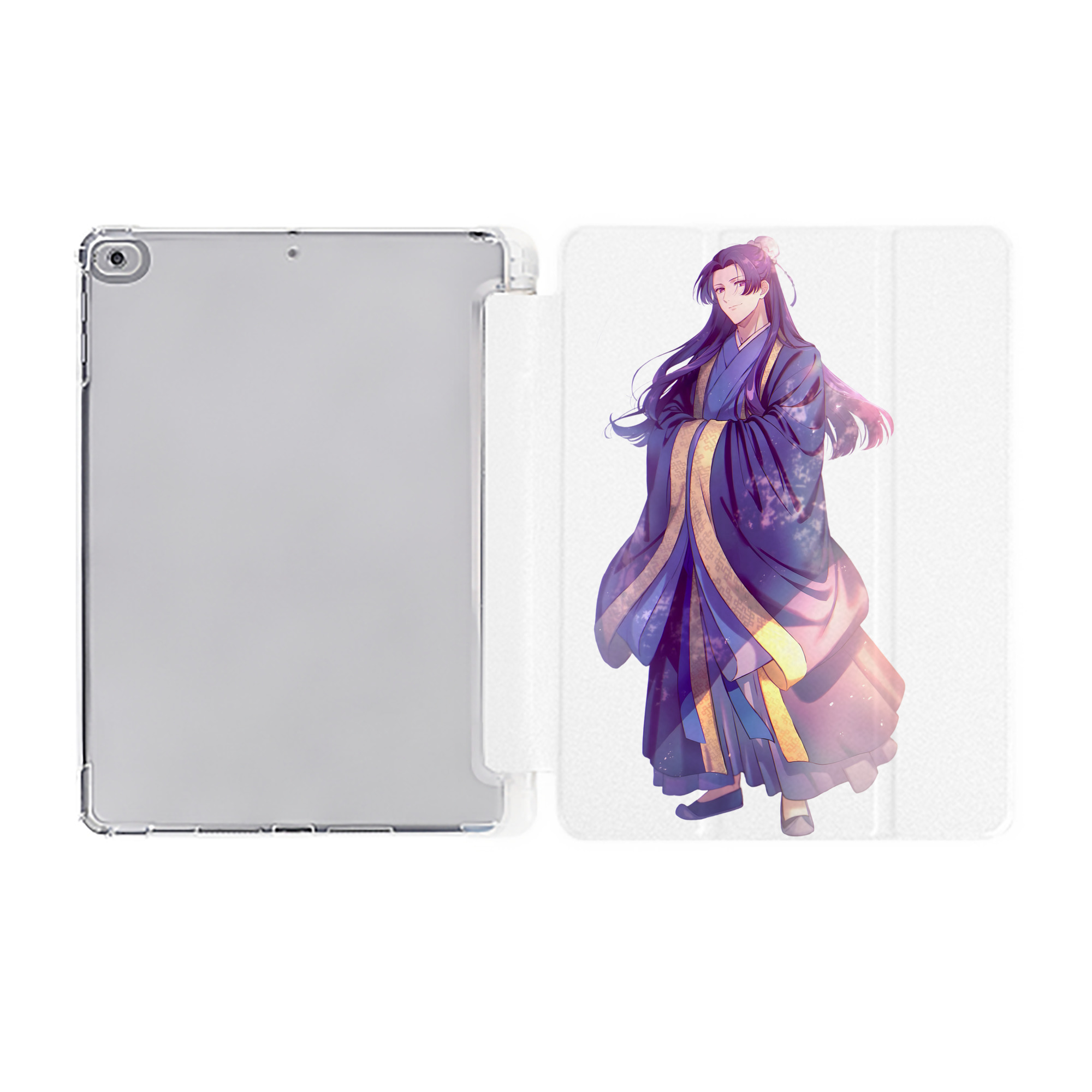 （画像用） 薬屋のひとりごと The Apothecary Diaries IPad ケース ペン収納付き 三つ折りスタンド PUレザー×シリコン 対応機種9.5/10.5/10.9インチ